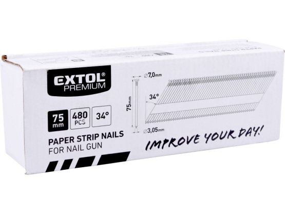 EXTOL PREMIUM hřebíkovačka na konstrukce pneumatická 8865042
