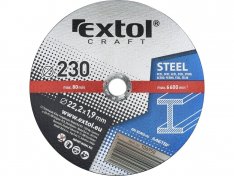 EXTOL CRAFT 106950 kotouče řezné na kov, 5ks, 230x1,9x22,2mm