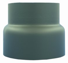 Přechodka kouřovodu 130 / 125 / 1,5 mm