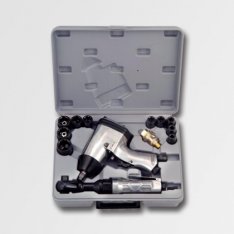 XTLINE uahovák pneumatický + ráčna 1/2" 17dílů XT1005