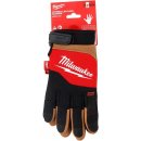 Milwaukee hybridní kožené rukavice (HYBRID LEATHER GLOVES) vel.L (9) 4932471913