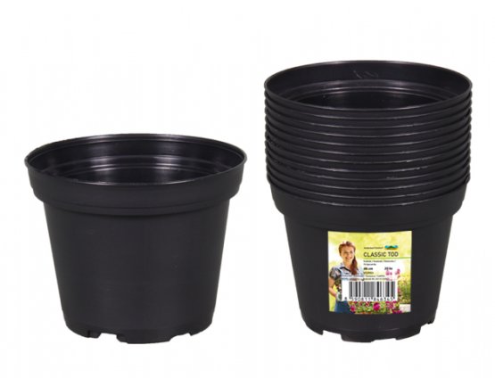 Nohel Garden Květník CLASSIC TOD lehčený plastový 9,5cm 12ks