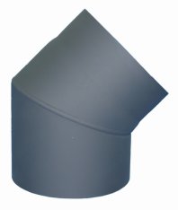 Koleno kouřové pr. 150 / 1,5 mm / 45 st.