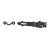 DOMAX ozdobný závěs se zámkem černý 100x30x2,0mm ZOZ100 7945622 DMX