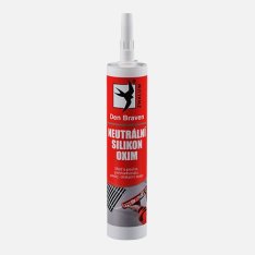 Neutrální silikon OXIM 280ml transparentní Den Braven