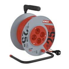 EMOS Prodlužovací kabel na bubnu 230V/25m KL29025