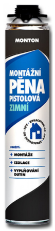 SOUDAL MONTON 750ml zimní pistolová PU pěna