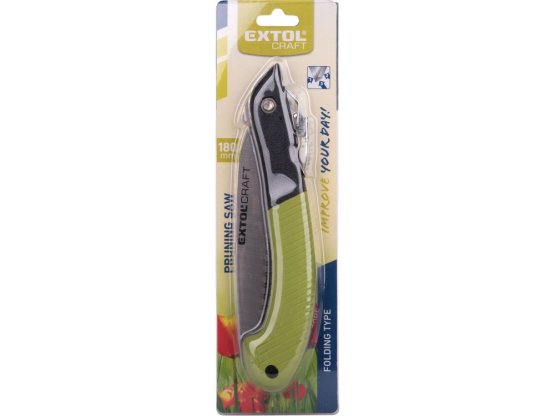 EXTOL CRAFT pilka na větve zavírací 180mm / 405mm trojbroušené tvrzené zuby 70072