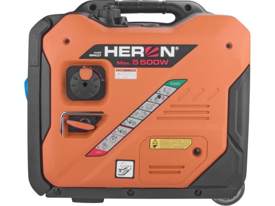 HERON Elektrocentrála digitální invertorová 5,5kW 8896227