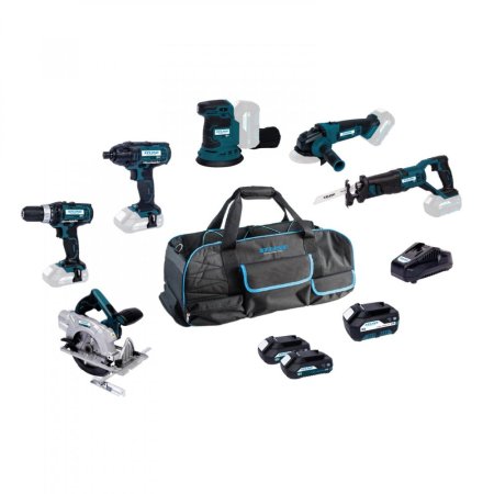 XTLINE sada aku nářadí 18V 10dilů XT102600
