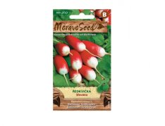 MoravoSeed Ředkvička SLOVANA, válcovitá červenobílá 65908