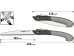 EXTOL CRAFT pilka na větve zavírací 180mm / 405mm trojbroušené tvrzené zuby 70072