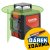 EXTOL PREMIUM laser zelený liniový, křížový samonivelační 8823307