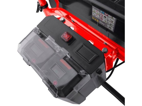 EXTOL PREMIUM Dvoukolák nákladní s převodovkou aku 300l 40V 6Ah 8891592