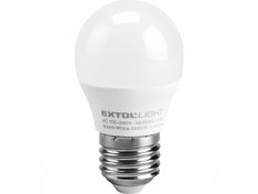 EXTOL LIGHT žárovka LED mini, 5W, 410lm, E27, teplá bílá 43006