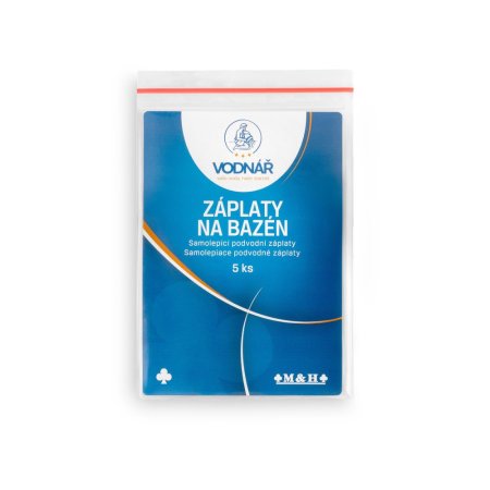 VODNAR záplaty na bazén 6,5 x 6,5 cm 5ks