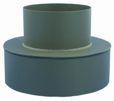 Přechodka kouřovodu 200 / 120 / 1,5 mm