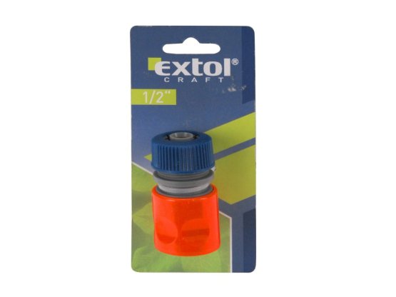 EXTOL CRAFT 70102 rychlospojka na hadici, 1/2", STOP ventil