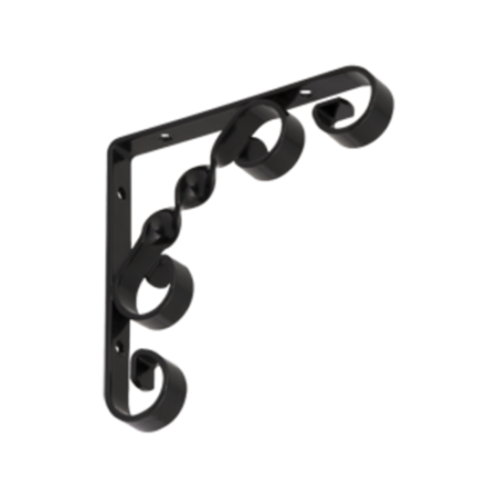 DOMAX konzole dekorativní černý 100x100mm WO100C 5262 DMX