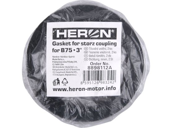 HERON těsnění pro spojku B75 náhradní 2ks 8898112A