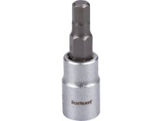 hlavice zástrčná imbus, 1/4", HX 5, L 38mm, CrV/S2, FORTUM 4701605