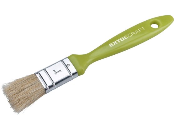 EXTOL CRAFT 91501 štětec plochý, 1"/25mm, délka 38mm, tloušťka 12mm, plastová rukojeť