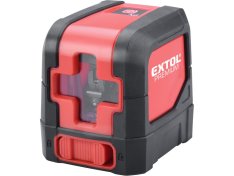 EXTOL PREMIUM laser zelený liniový, křížový samonivelační 8823306