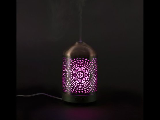 Nature7 aroma difuzér ORIENT, osvěžovač a zvlhčovač vzduchu, kovový povrch 569614