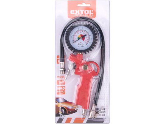 EXTOL PREMIUM RP 120 plnič pneumatik s manometrem 8865064