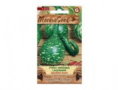 MoravoSeed sazenice tykev okrasná lagenarie SPECKLED SWAN 00886
