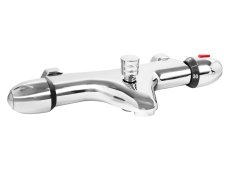 VITTORIA Baterie termostatická vanová 100mm chrom keramický ventil 72026