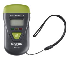 EXTOL CRAFT 417440 vlhkoměr pro měření vlhkosti dřeva, omítky a podobných materiálů