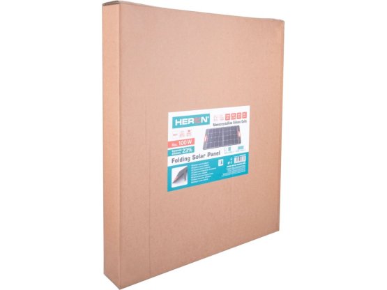 HERON Panel solární nabíjecí skládací MC4 USB 100W 8896880