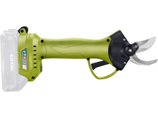 EXTOL CRAFT Nůžky zahradní aku 20V Li-ion bez baterie a nabíječky 402457