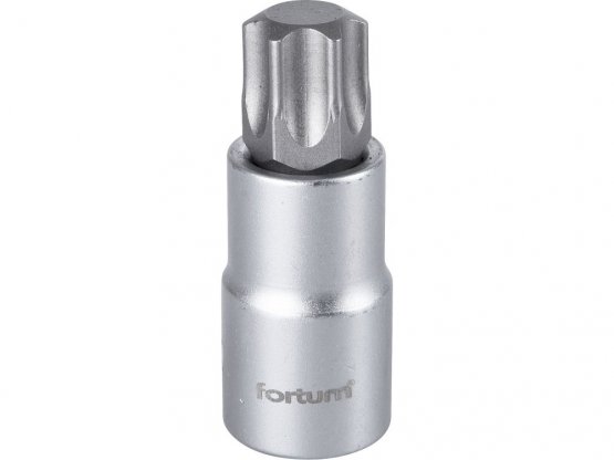 hlavice zástrčná TORX, 1/2", TX 70, L 55mm, CrV/S2, FORTUM