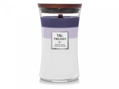 WoodWick Trilogy Evening Luxe 609 g svíčka váza velká 41088