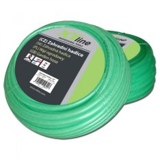 XTLINE Hadice zahradní 1/2" 25 m zelená PVC 3VAL1122/13