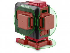 FORTUM laser zelený 3D liniový, křížový samonivelační 4780216