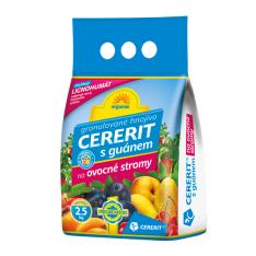 FORESTINA Cererit s guánem na ovocné stromy 2,5kg hnojivo Orgamin