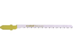 EXTOL PREMIUM 8805003 plátky do přímočaré pily 5ks, 75x2,5mm, úchyt BOSCH, HCS