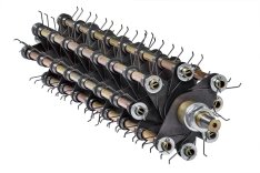 SECO rotor pružinový pro vertikutátor k traktorům
