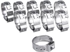 EXTOL PREMIUM spona na hadici, 10ks, ?17,8mm, INOX 8865175