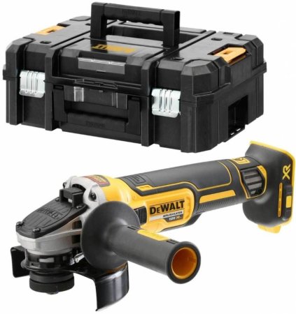 Aku bezuhlíková bruska 125mm DeWALT DCG405NT-XJ