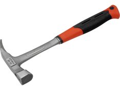 EXTOL PREMIUM 8811402 kladivo pokrývačské ANTI-SHOCK, 567g, kované z jednoho kusu, s magnetem