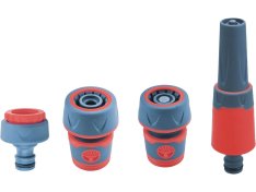 EXTOL PREMIUM hadicový set 4ks, pro 1/2" hadici 8876490