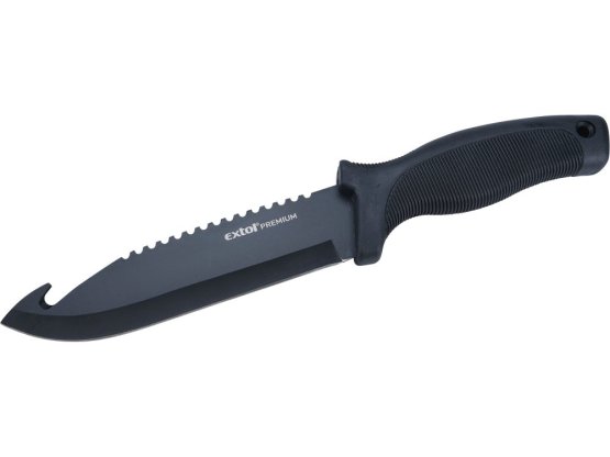 EXTOL nůž lovecký, 270/150mm, nerez, s nylon. pouzdrem, 8855302