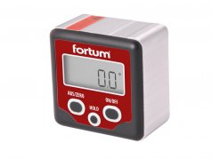 FORTUM sklonoměr digitální 0°-180° s magnety 4780200