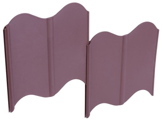 Slovakia Trend trávníková obruba 12cm hnědá LE799 2211348