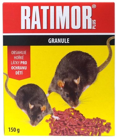 RATIMOR Bromadiolon granule 150 g