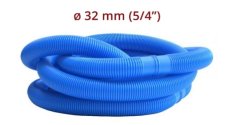 Bazénová hadice 32 mm (5/4") - díl 1m modrá